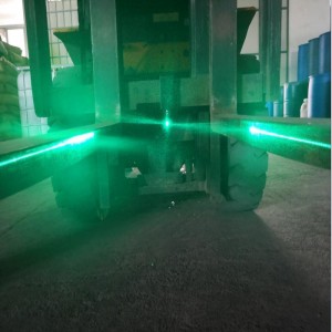 Зелени или червени лъчи безвредни системи за лазерни водачи за мотокари